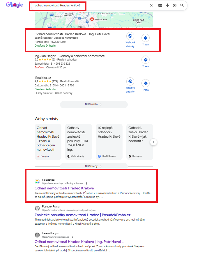 Odhad nemovitosti Hradec Kralove GMB